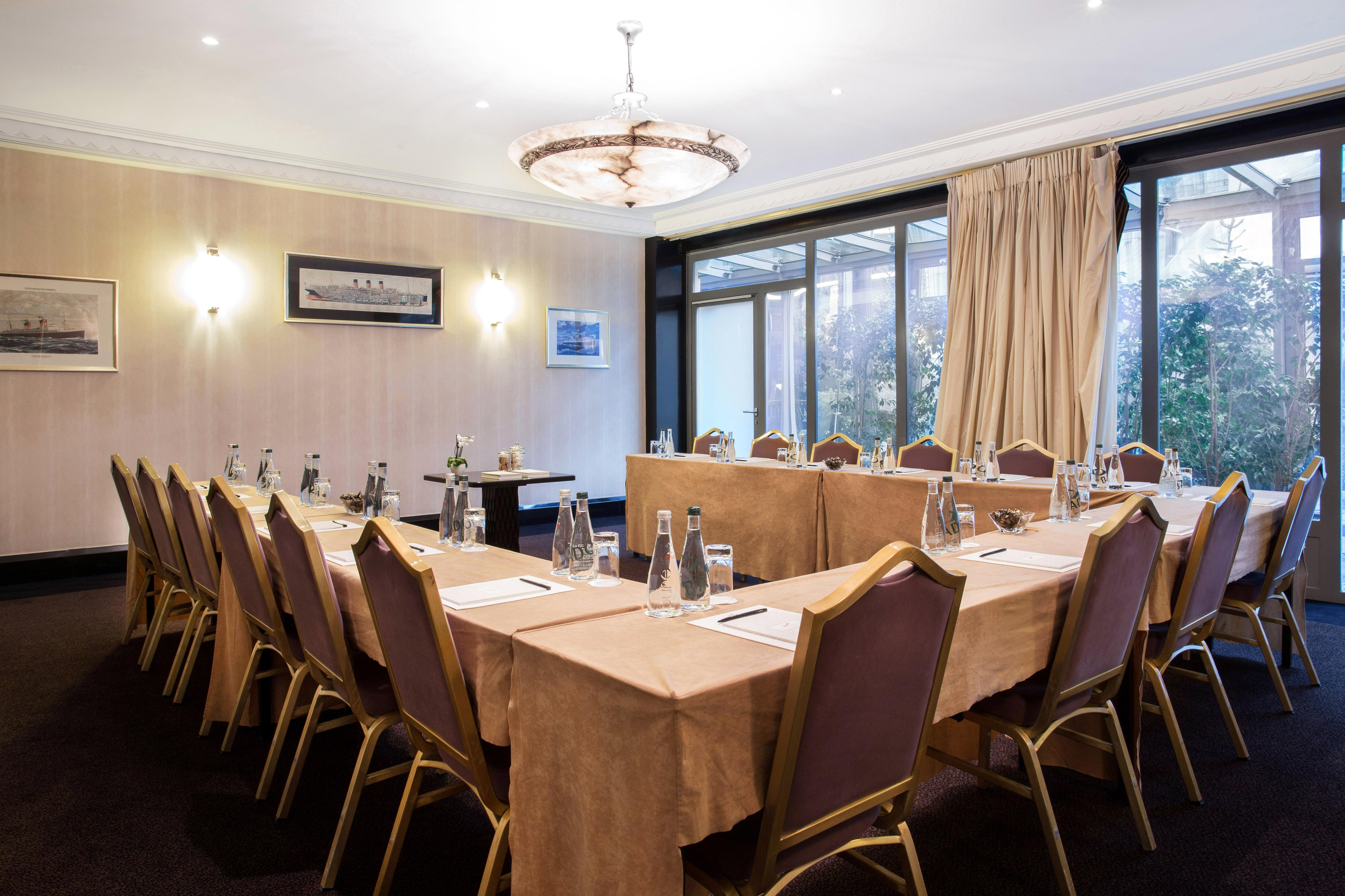 L'Hotel Du Collectionneur Paříž Exteriér fotografie Meeting room