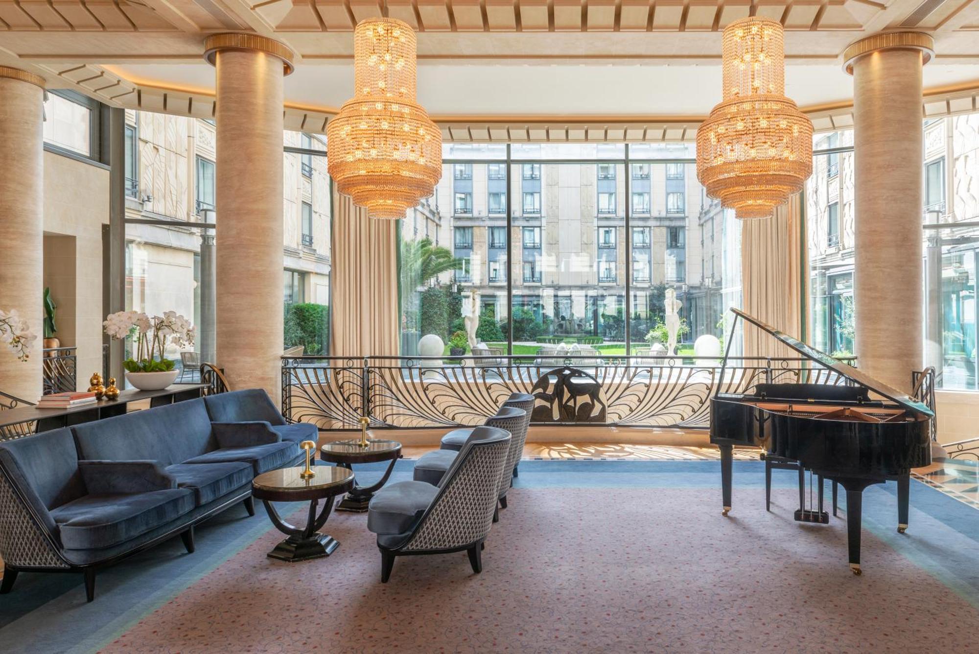 L'Hotel Du Collectionneur Paříž Exteriér fotografie The lobby